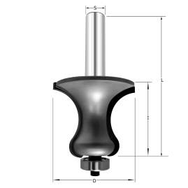 Фреза "Перила A"  D=47.6x38.9x90.6 S=12 PROCUT 747.314738
