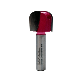 Фреза для желобов и чаш Z=2 R=10 D=28x16x85 S=12 PROCUT 215235LP