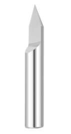 Гравер конический (V-образный) D=0.1x15x40 S=3.175 Tideway LC20801501