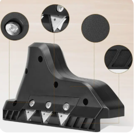 Подрезатель кромки профессиональный (150x120x56мм) с тремя ножами UNIQTOOL UTD-0009