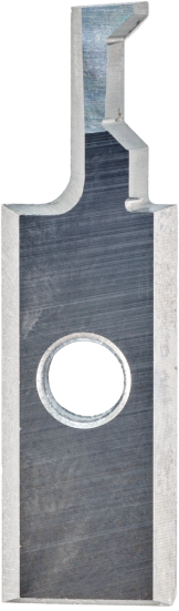 Нож Dimar 3185013 гравировка фаска 45 гр с двух сторон для заготовки толщиной 4,6мм для фрезы G1853 (L1- мм, L2-4.6 мм, D1- мм, D2- мм)