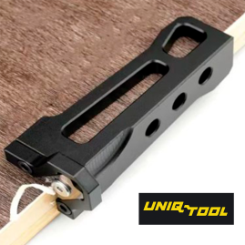 Подрезатель кромки твердосплавный R2;R3 с двумя ножами Uniqtool UTD-0006