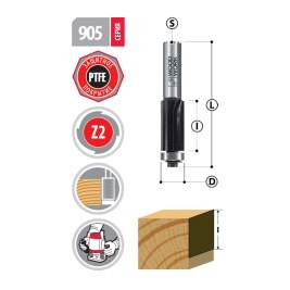 Фреза обгонная D=9.5mm I=32mm S=6mm 905.9532.06 Woodwork