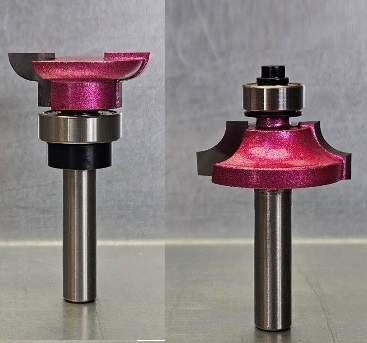 Набор фрез концевых для изготовления дверок R=6.35 D=31.7 I=12 S=8 PROCUT 661841P (L1- мм, L2-12 мм, D1-31.7 мм, D2-8 мм)