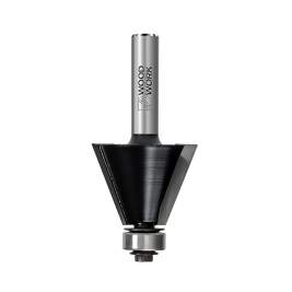 Фреза фасочная с подшипником угол=22.5° D=25.4 L=60 S=8mm 936.2522.08 Woodwork