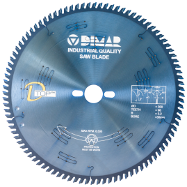 Пила Dimar 95406256 бесшумная по ДСП и МДФ D300x30x3,2 Z96 двойной ресурс