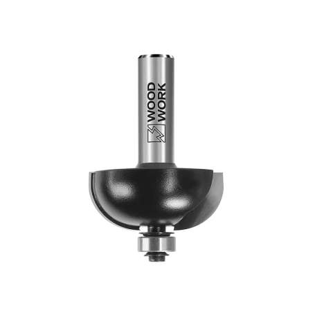 Фреза галтельная D=31,8 I=14 L=56 R=9,5  S=8мм Woodwork 937.1014.08 (L1-56 мм, L2-14 мм, D1-31.8 мм, D2-8 мм)