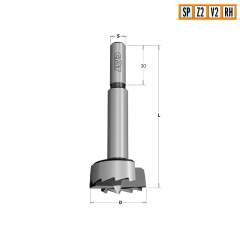 Сверло Форстнера SP 26x90 Z=2+2 S=8x30 RH CMT 537.260.31