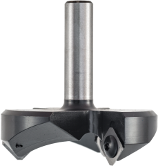 Фреза Dimar 51210129 выравнивания СЛЭБ удлиненная L80 сменные ножи D59x21 Z3 хвостовик 12