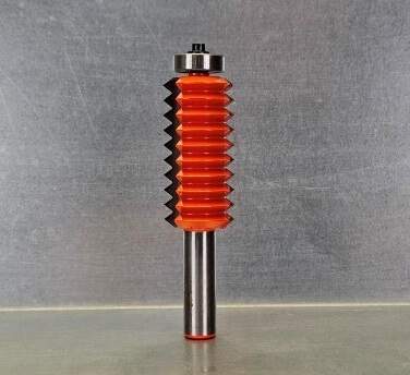 Фреза шиповое сращивание 10 "шипов" 26x54x97,5 S12 РЕЗЕЦ 8790001 (L1-97.5 мм, L2-54 мм, D1-26 мм, D2-12 мм)