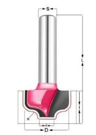 Фреза Гусёк R=3.175 Z=2 D=25.4x11.1x40 S=8 PROCUT 210851P