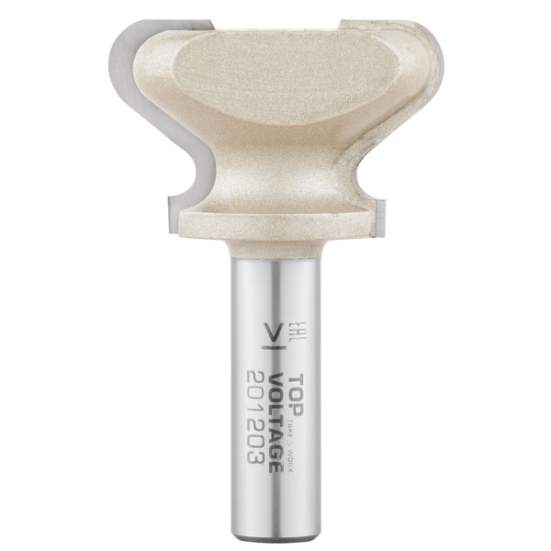 Фреза профильная ручка R=6,35 D=44,45x23,5x68,6 S=12 TOPVOLTAGE 201203 (L1-68.6 мм, L2-23.5 мм, D1-44.45 мм, D2-12 мм)