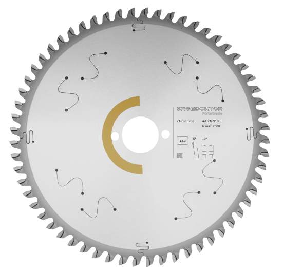 Пила портативная SAGEDOKTOR 216x2.3x1.6x30x60Z CBD-M5 PortaGrade Wood Pinholes 2169108 Yellow P2108