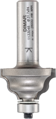 Фреза Dimar 1133049 фаска волна вертик R4 D31,8x17,5 L67 подшипник, хвостовик 12