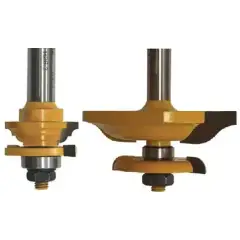 Набор фрез для изготовления филенчатых изделий, хвостовик 12 мм, 3 штуки Энкор 46602