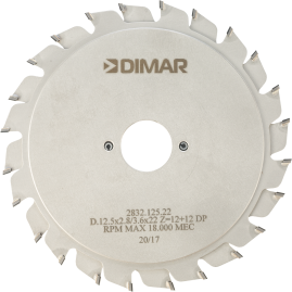 Пила Dimar 2832.120.20 алмазная сэндвич D120x20x2,8/3,6 Z12+12  подрезная