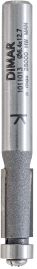 Фреза Dimar 1011003 обгонная D6,35x25,4 L65 Z2 хвостовик 6
