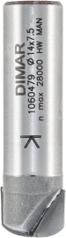 Фреза Dimar 5548061 для свободной гибки Алюкобонда на угол до 180 гр D250x10,2 L хвостовик 25,4
