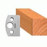 Нож профильный 40mm прямой для насадной фрезы Rotis 40034000B