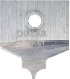 Нож Dimar 3185101 острый угол ФАСАД R3,2 B6,35 пятка 0,8 для оправки G1853x19