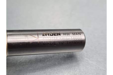 Фреза профильная для плинтусов D=38x38x75 S=12 ARDEN 403215A (L1-75 мм, L2-38 мм, D1-38 мм, D2-12 мм)