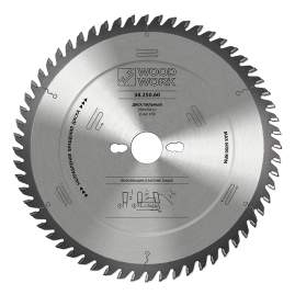 Диск пильный для ЛДСП 250*3.2*30H*60T A=10º FTR Woodwork 38.250.60