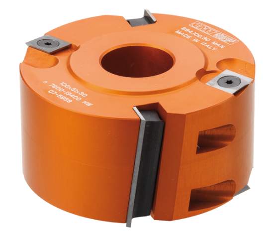 СМТ Фреза четвертная F=31,75 D=100x50 насадная (алюм.) смен.ножи HM (кейс) 694.100.31 (L1- мм, L2-50 мм, D1-100 мм, D2- мм)