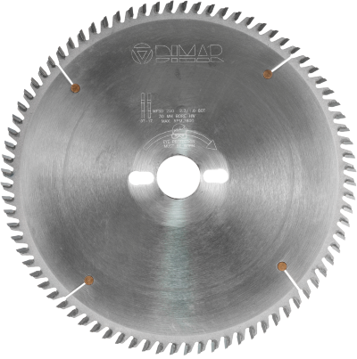 Пила Dimar 90131776 тонкий пропил D250x30x2,3 Z100 для ДСП и МДФ
