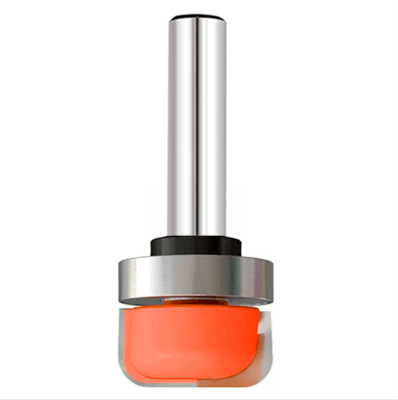 Фреза для желобов и чаш (верхний подшипник) R6.35 D=19x16x48 S=8 РЕЗЕЦ 2580000 (L1-48 мм, L2-16 мм, D1-19 мм, D2-8 мм)