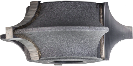 Фреза Dimar 1583010 ДВОЙНАЯ ФАСКА радиус КОМБО низ R4,8/6,35 D (L1- мм, L2- мм, D1- мм, D2- мм)