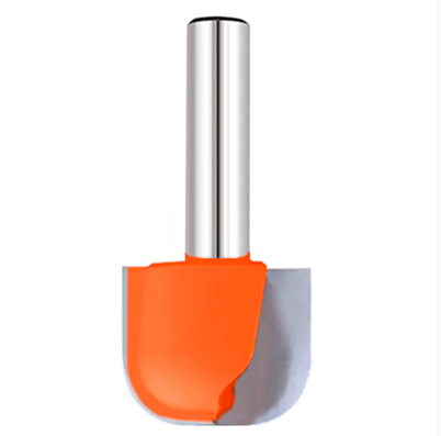 Фреза для желобов и чаш R6.4 D=31,7x16x56 S=8 РЕЗЕЦ 2590000 (L1-56 мм, L2-16 мм, D1-31.7 мм, D2-8 мм)