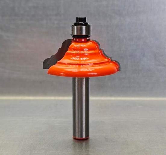 Фреза фигурная молдинговая R=4 D=36x14x54,5 S=8 РЕЗЕЦ 7070011 (L1- мм, L2- мм, D1- мм, D2- мм)