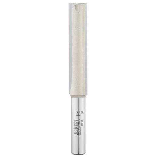 Фреза пазовая врезная Z2+1 D=12x50x82 S=8 TOPVOLTAGE 103813 (L1-82 мм, L2-50 мм, D1-12 мм, D2-8 мм)