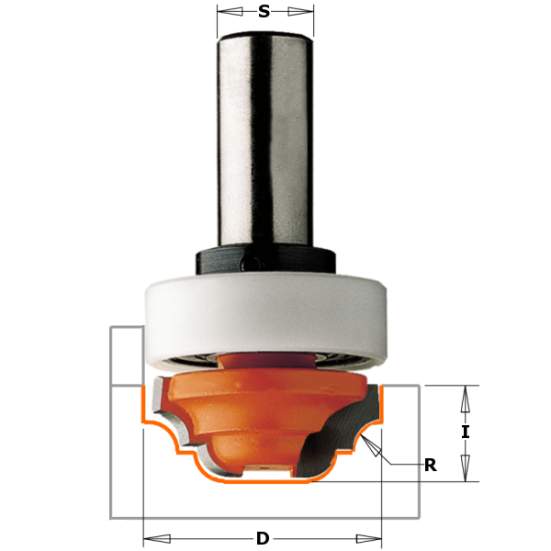СМТ Фреза (Псевдофиленка) (верх. подш.) S=6 D=19x13 748.190.11B (L1-51.1 мм, L2-13 мм, D1-19 мм, D2-6 мм)