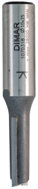 Фреза Dimar 1070319 пазовая D10x25 L69 Z2 хвостовик 12