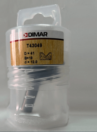 Фреза T43049 Dimar мебельный фасад кантри D41 B19 подшипник хвостовик 12