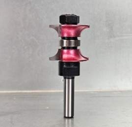 Фреза двойной радиус с подшипником R=2 D=20x15-20 S=8 PROCUT 618821P