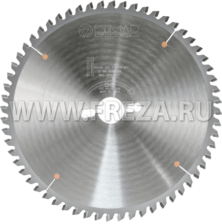 Пила Dimar 90202857 для алюминиевых профилей D330x32x3,2 Z102