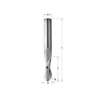 Фреза твердосплавная сферическая D.10 l.45 S10 R.05 LT.90 Z=2 RU 1712.1045090.RUH+ (L1-90 мм, L2-45 мм, D1-10 мм, D2-10 мм)