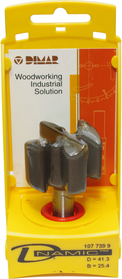 Фреза Dimar 1077399 пазовая врезная D41,3x25,4 L67 Z2+1 хвостовик 12_MOQ_S,1 077 399 (L1-67 мм, L2-25.4 мм, D1-41.3 мм, D2-12 мм)