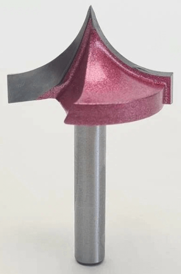 Фреза скругление R=12.5 i1=14 D=25x22x50 S=6 PROCUT PROFESSIONAL A1110 (L1-50 мм, L2-22 мм, D1-25 мм, D2-6 мм)