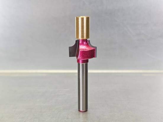 Фреза внутренний радиус (тонкий упор) кромочная R=6.35 D=21.7x13x54 S=6 PROCUT 301604SP (L1-54 мм, L2-13 мм, D1-21.7 мм, D2-6 мм)