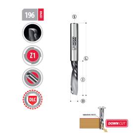 Фреза 8х32х75 Z=1 Down Cut + DLC Woodwork 196.3275.8D