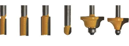 Набор фрез д/декоратив прим 6шт хв 8мм Энкор 10622 (L1- мм, L2- мм, D1- мм, D2- мм)