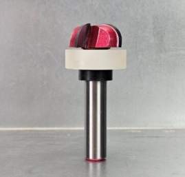 Фрезы для желобов и чаш пластиковый подшипник Z4 R=10 D=31.8x13x74.5 S=12 PROCUT 215299BP