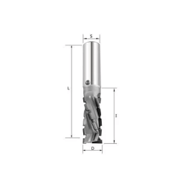 Фреза алмазная D=20x48x110 S=20 (2+2)Z (19 алмазных зубьев + 1 алмазный врезной) ROTIS 110.2020482