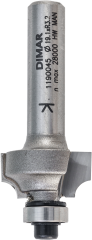 Фреза Dimar 1190045 фаска радиусная R3,2 и ступенька D19,1x9,5 L53 подшипник, хвостовик 8