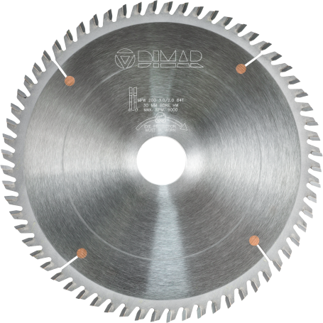 Пила Dimar 90105506  поперечный рез D200x30x3 Z64