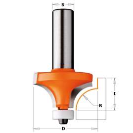 СМТ Фреза по иск.камню внутр.радиус R=12,7 (нижн. подш.картридж) S=12 D=38,1 980.504.11