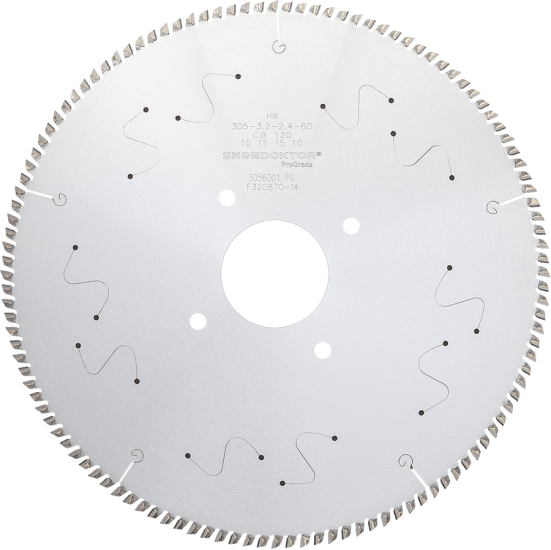 Пила SÄGEDOKTOR 400x3.5x2.5x30x84Z CBD15 B-07 ProGrade Laser Slits Pinholes 4000218 PG W4145